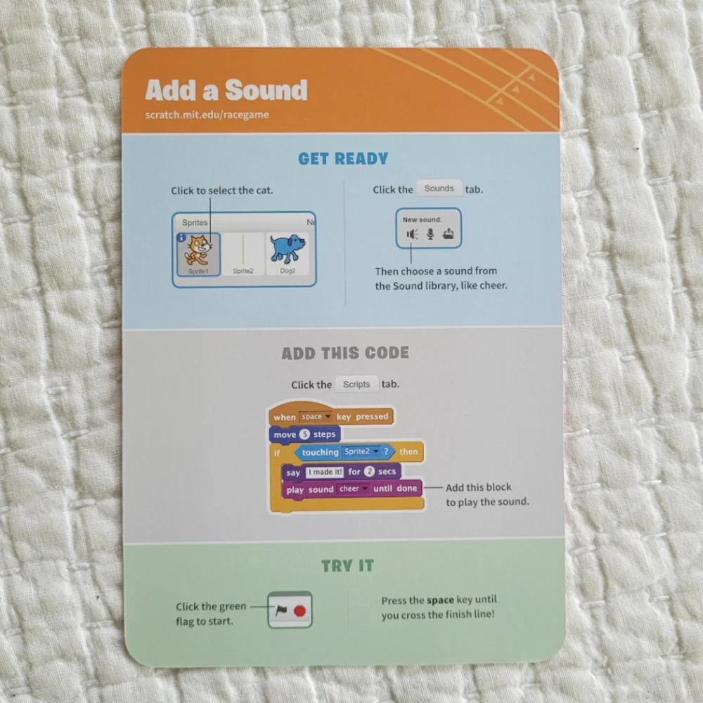 Scratch Coding Cards Coding Activities For Kids